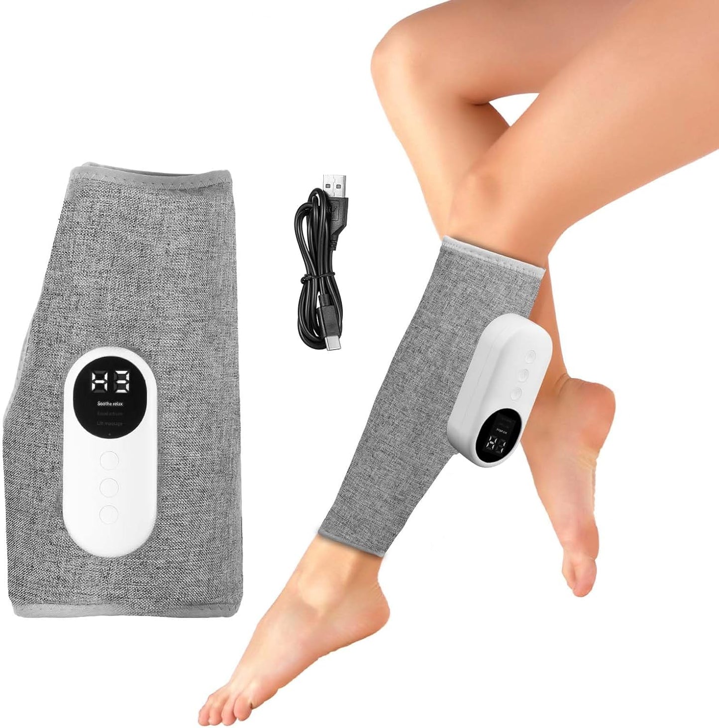 Flexa™ 3-in-1 Leg Massager - Temporary Swelling and Pain Relief in Just 15 Minutes a Day*