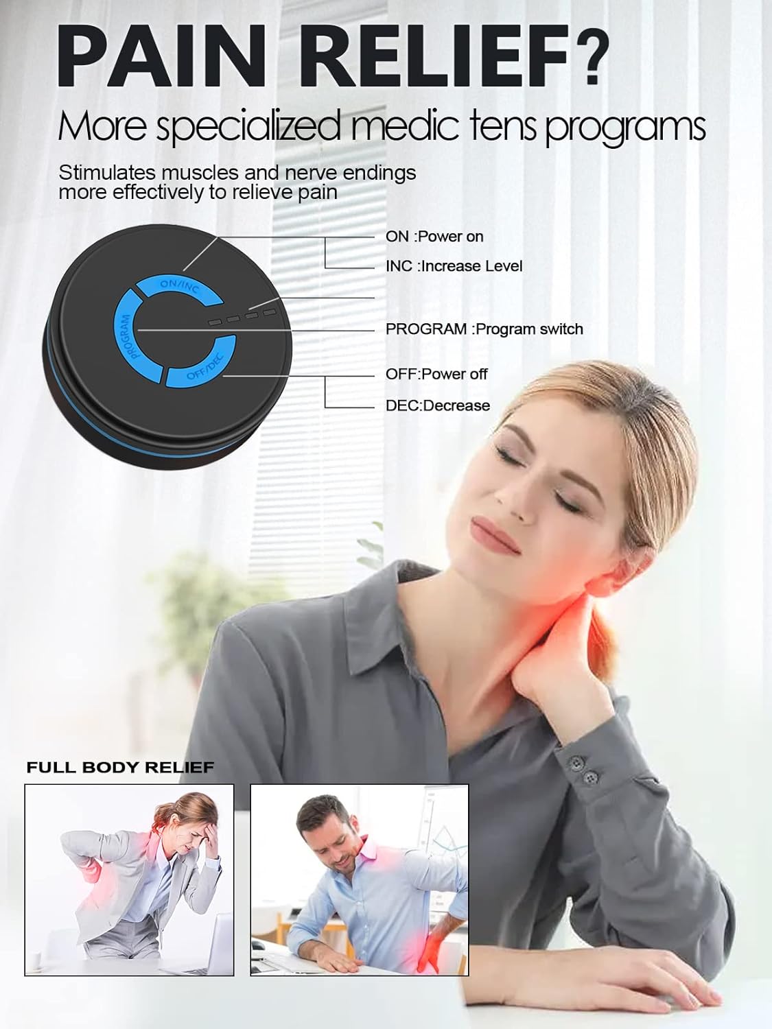 Flexa™ Whole Body Massager - Temporary Muscle Pain Relief in Just 15 Minutes a Day*