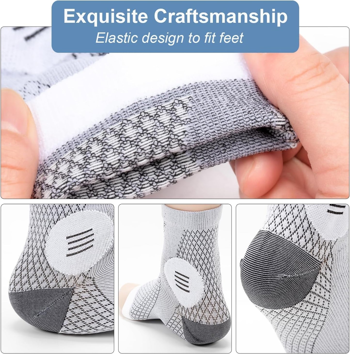 6x Pairs Pain Relif Socks