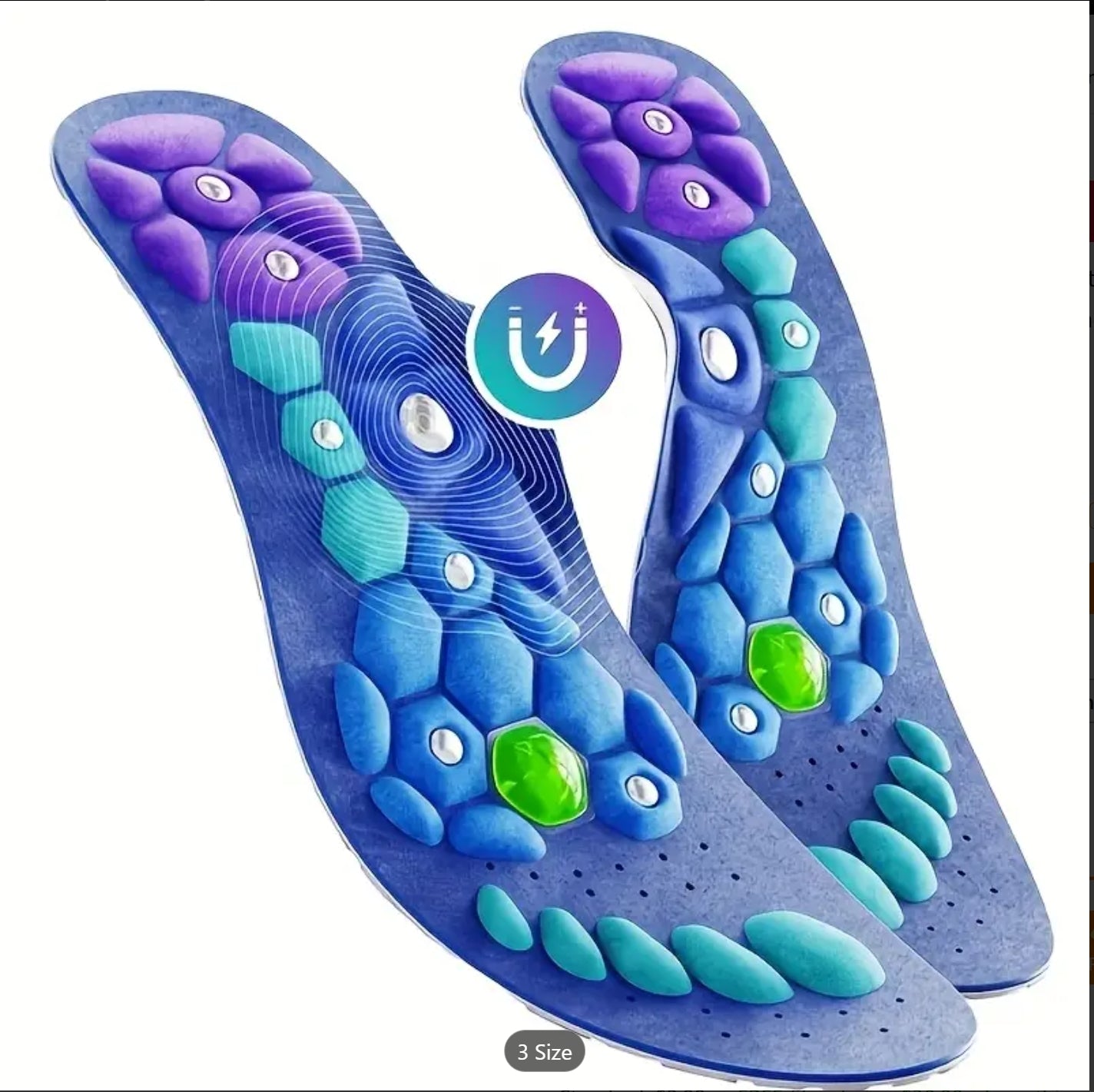 Flexa™ Magnetic Insoles with therapeutic magnets